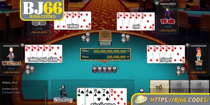 Xì tố BJ66 chia sẻ mẹo chiến thuật nâng cao cơ hội thắng lớn